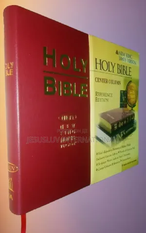 Holy Bible Nkjv Center Column Reference Edition Leather Soft