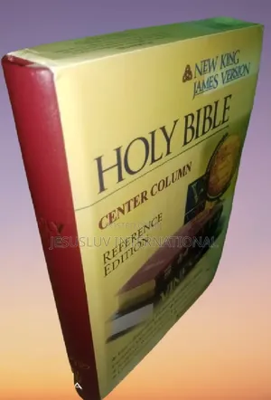 Holy Bible Nkjv Center Column Reference Edition Leather Soft