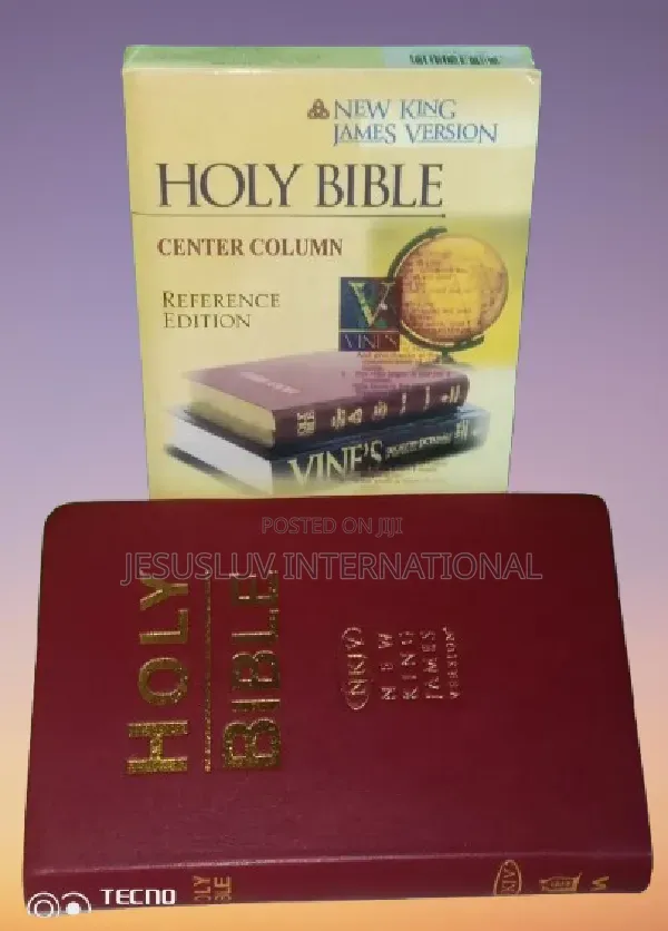 Holy Bible Nkjv Center Column Reference Edition Leather Soft