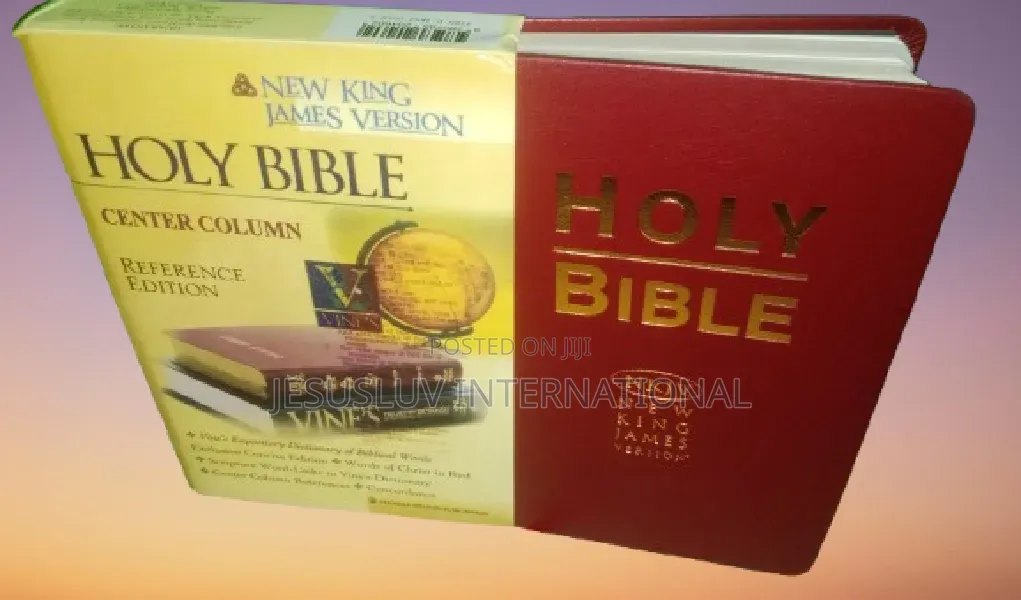 Holy Bible Nkjv Center Column Reference Edition Leather Soft