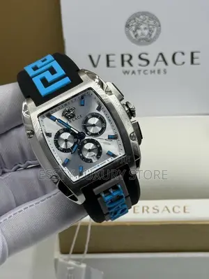 High Quality Luxury Veserace Rubber Wristwatch