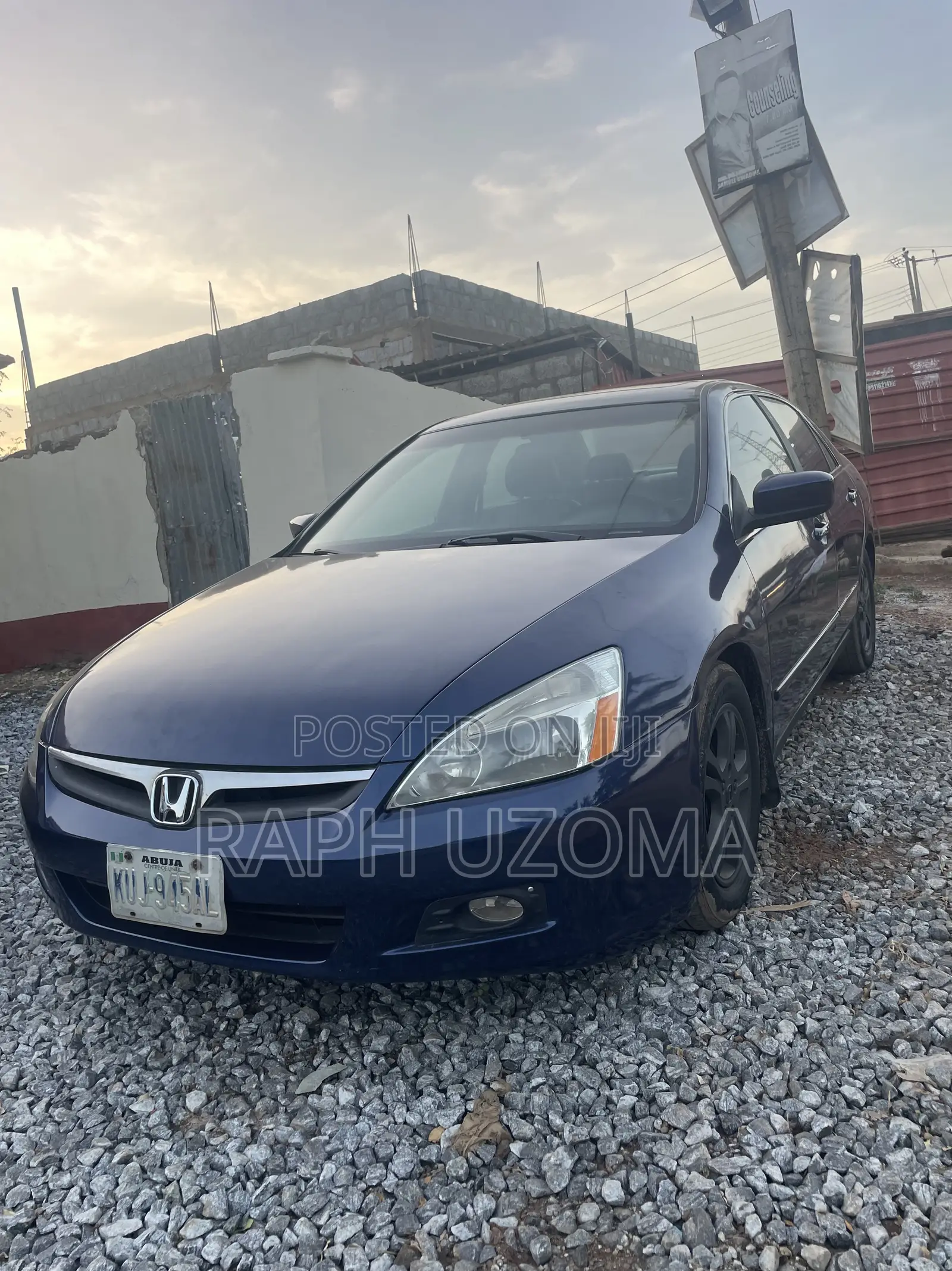 Honda Accord 2007 Blue