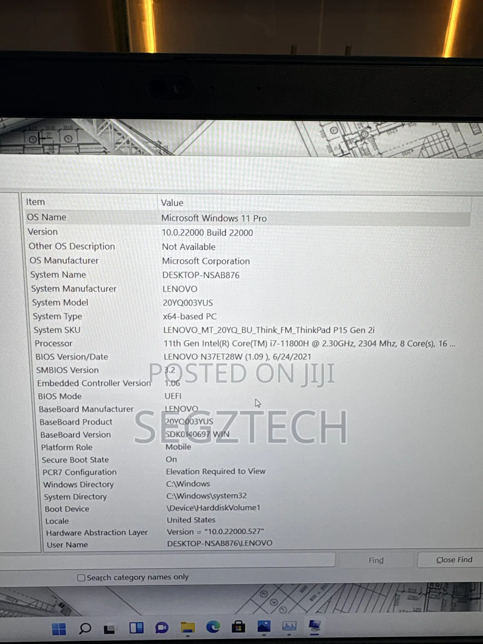 Laptop Lenovo ThinkPad T15 Gen1 16GB Intel Core i7 SSD 1T