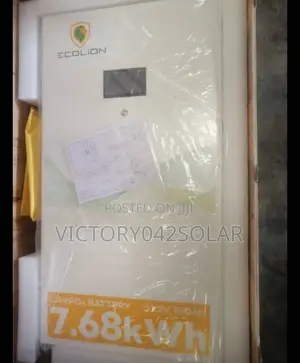 Ecolion 7.68kwh Lithium Ion Battery Available