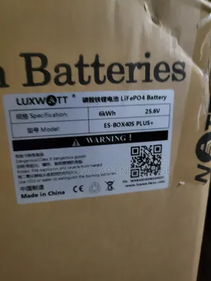 6kwh 24v Luxwatt Lithium Ion Battery