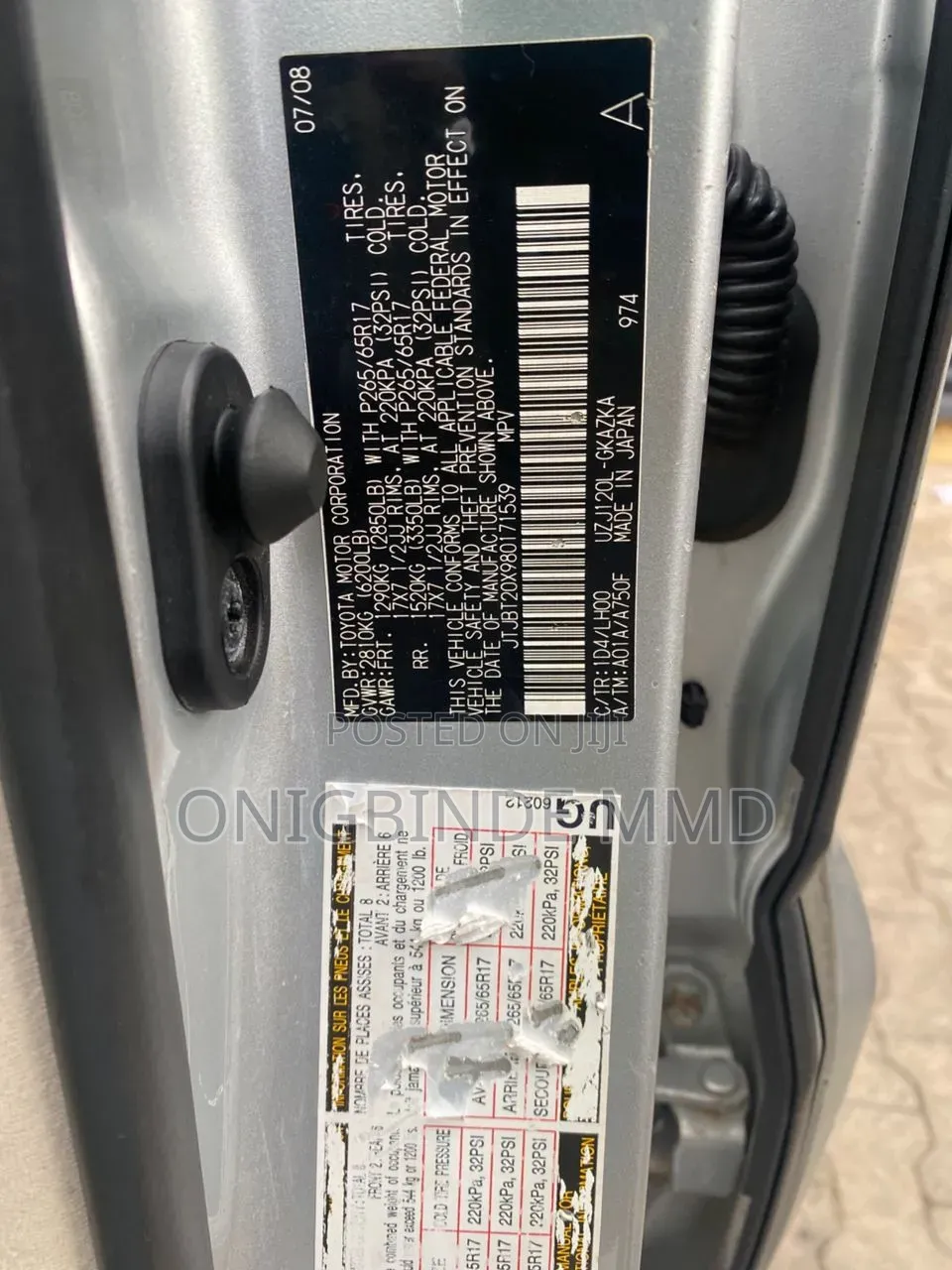 Lexus GX 470 2009 Silver