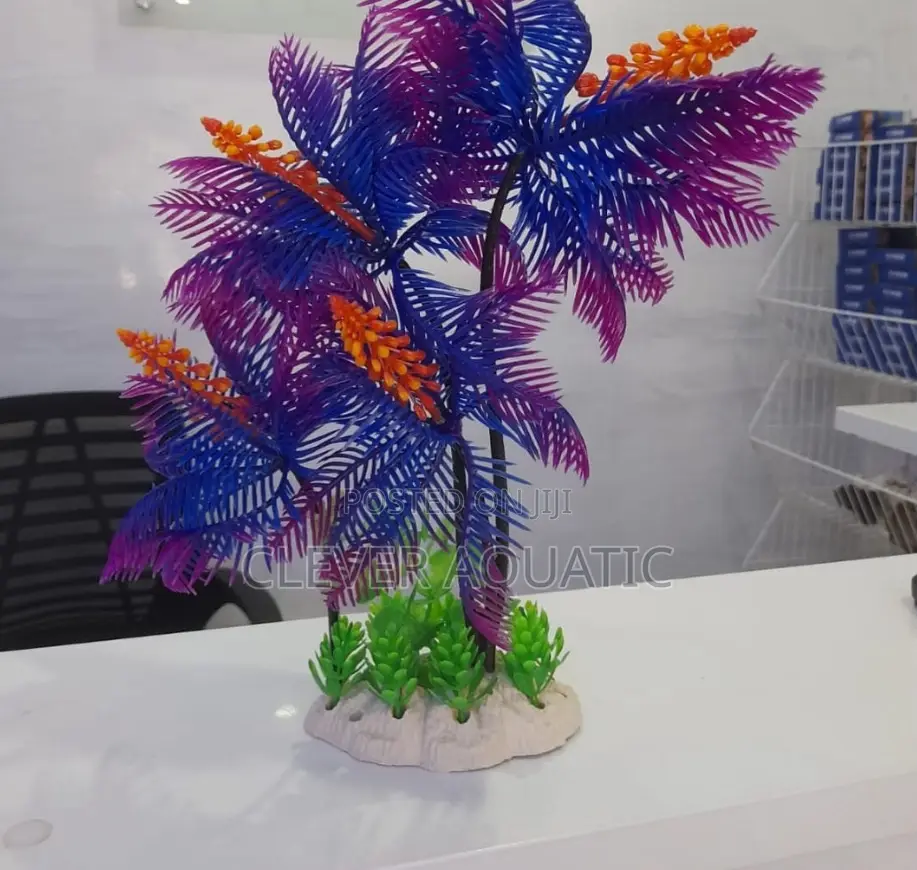 30cm Blue Safari Flower