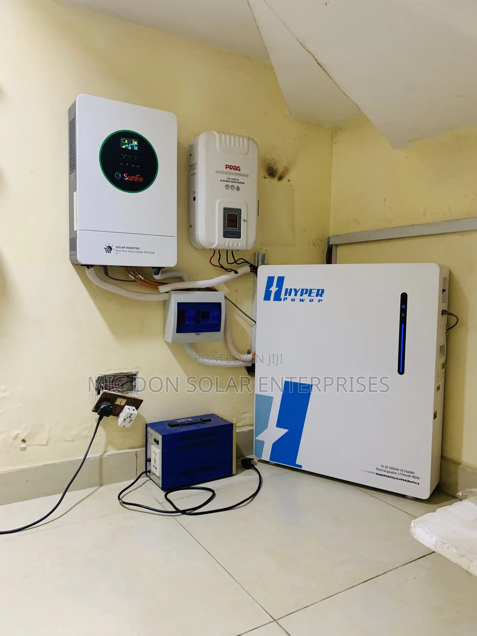 6.2kva by 10kwh Setup.