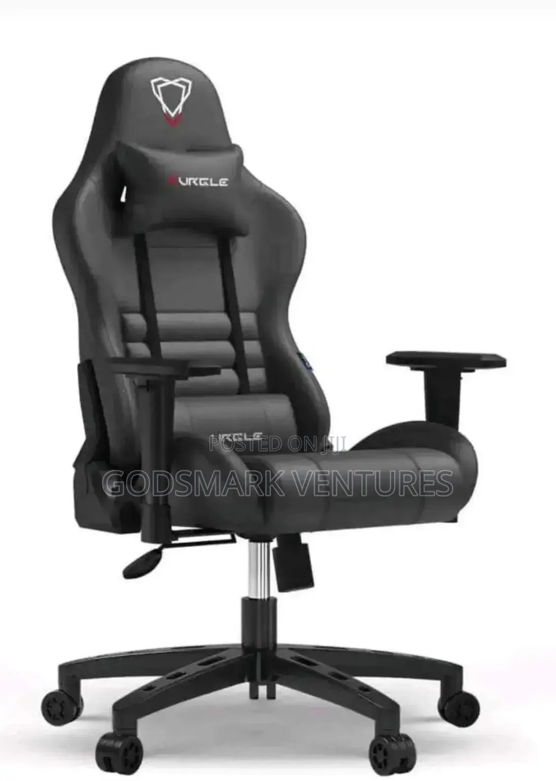 Adjustable Gaming Chair With Headrest And Footrest.