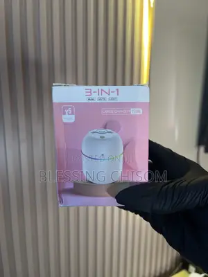 3-in-1 Portable Humidifier – 220ml, Silent + Led Light