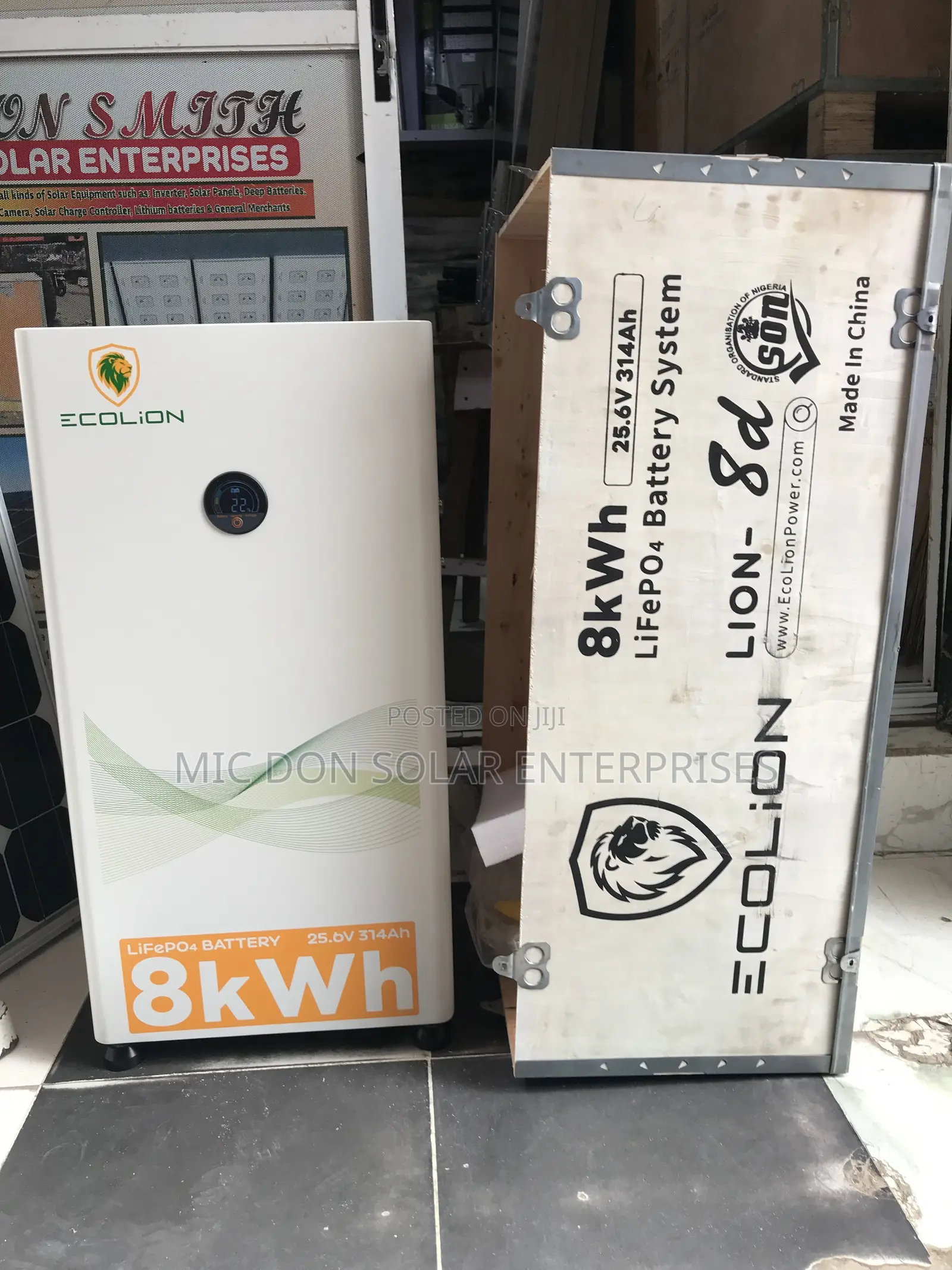 Eco Lion 8kwh Lithium Battery