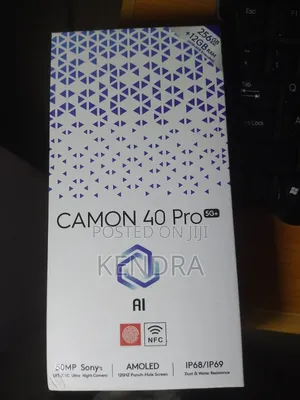 New Tecno Camon 40 Pro 5G 256 GB Silver