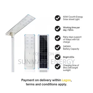 Cworth 60w Solar Street Light