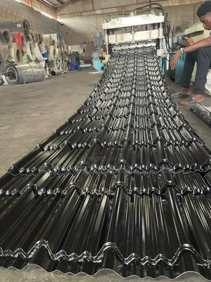Steptile Design Aluminum Roofing Sheet 0.55mm at #7500 Per Square Meter