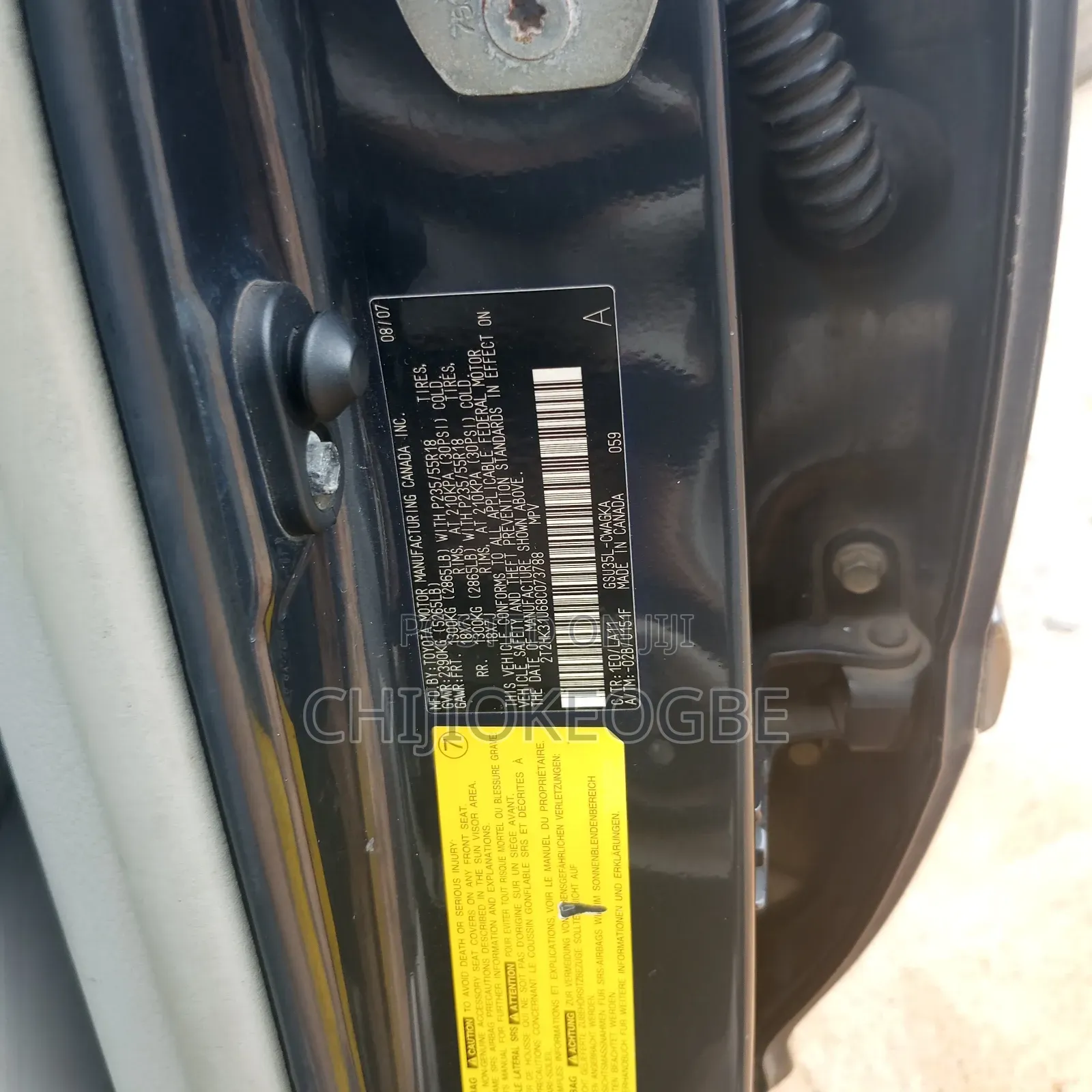 Lexus RX 2008 Gray