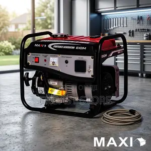 Maxi 1.25kva/1.0kw Compact Manual Generator (E10m) - 100% Copper Coil