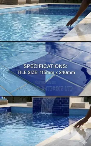 Crystal Blend 12x25 Pool Tiles
