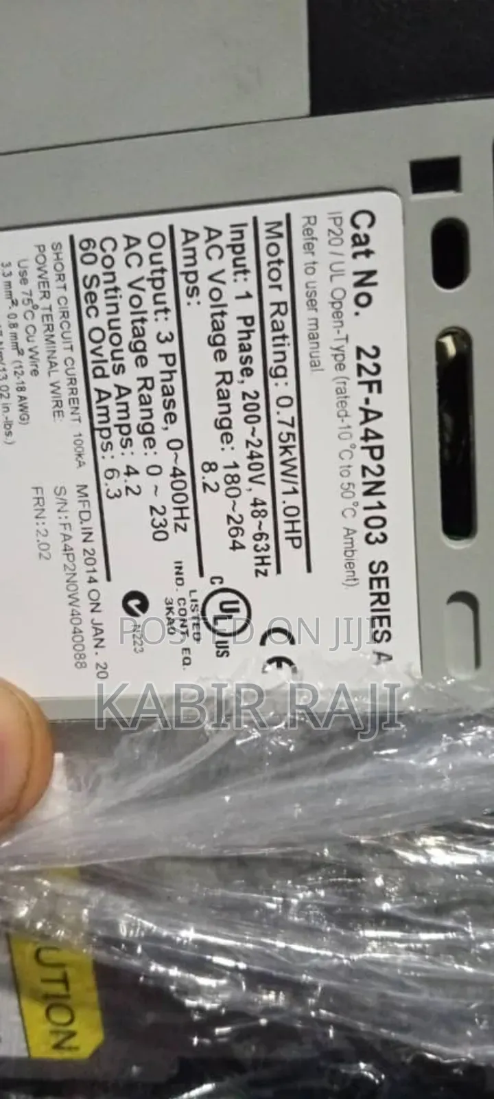 Variable Frequency Drive
