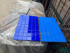 Deep Blue Glass Mosaic (1x1)