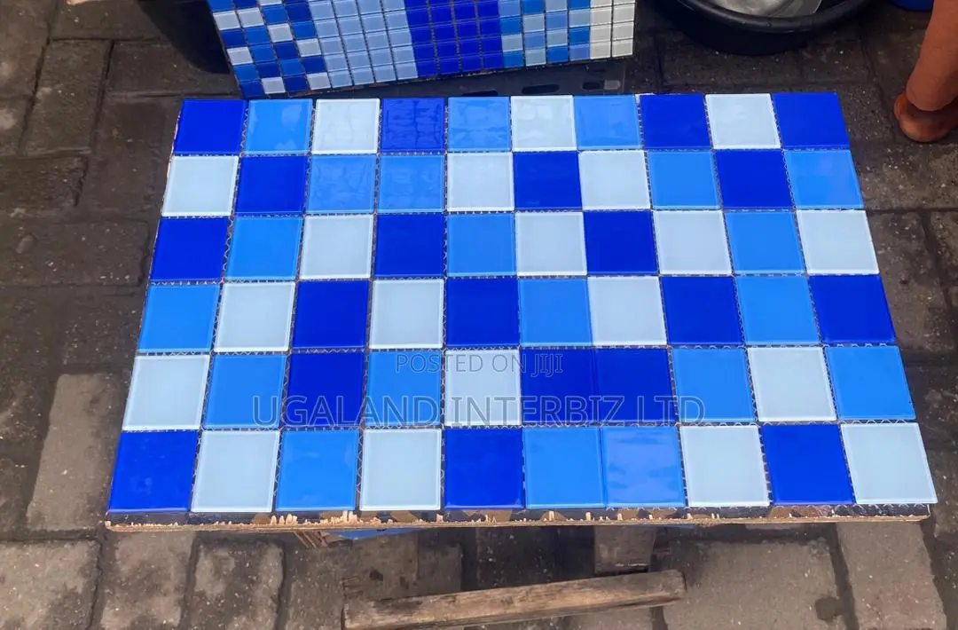 Blue Harmony Pool Mosaic