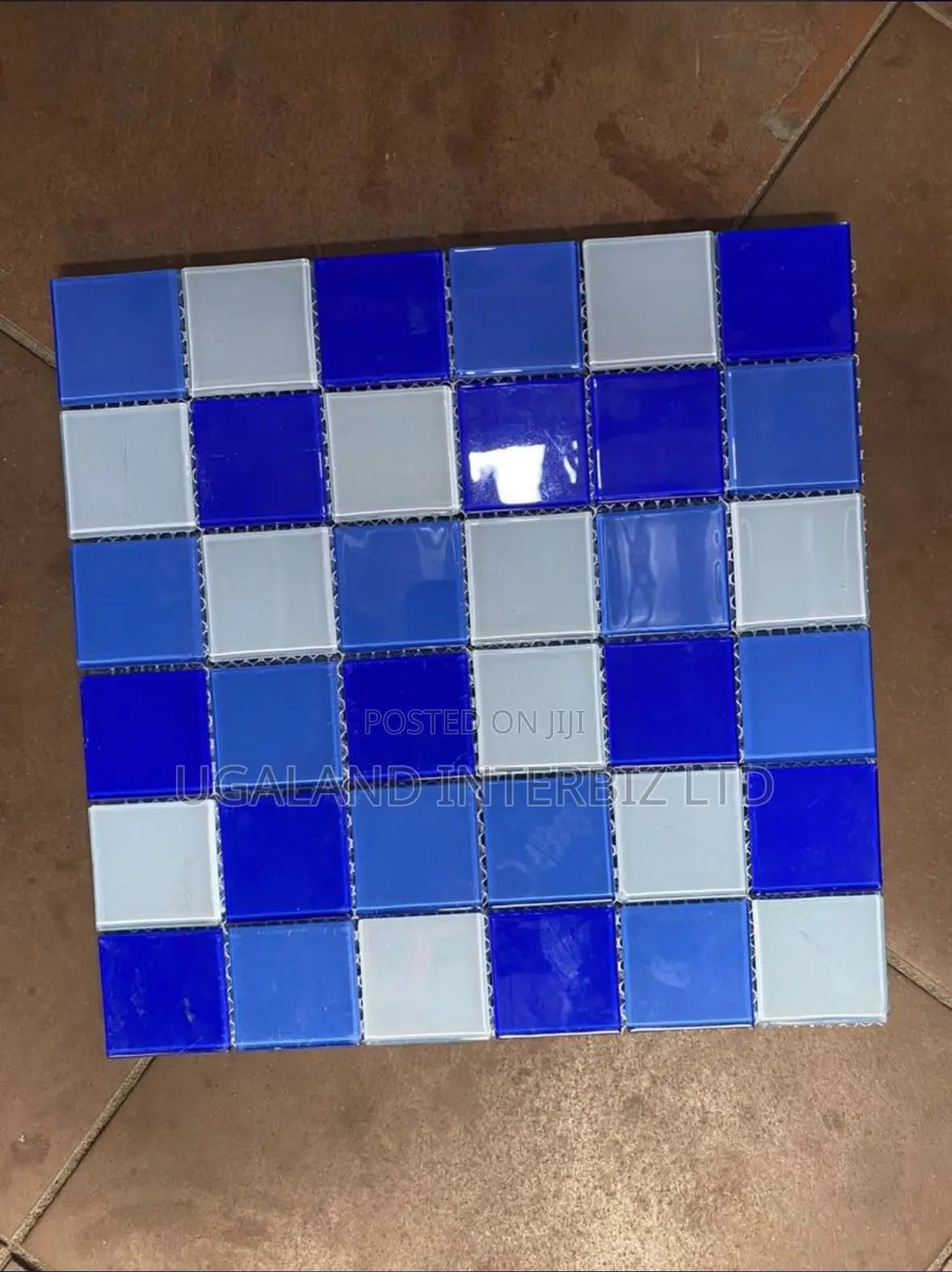 Blue Harmony Pool Mosaic