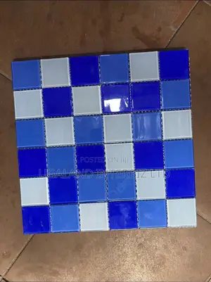 Blue Harmony Pool Mosaic