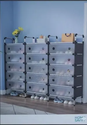 Layers in 3 Phase Shoe Rack With Cover (Big)