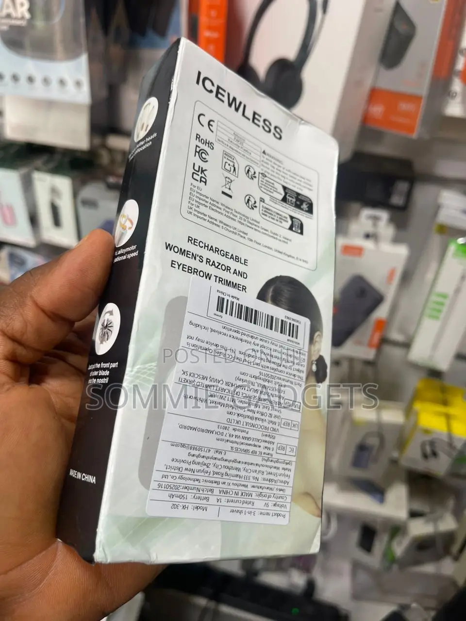 Icewless Shaver Hair Removal