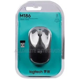 Wireless Mouse M186 And Mouse Pad