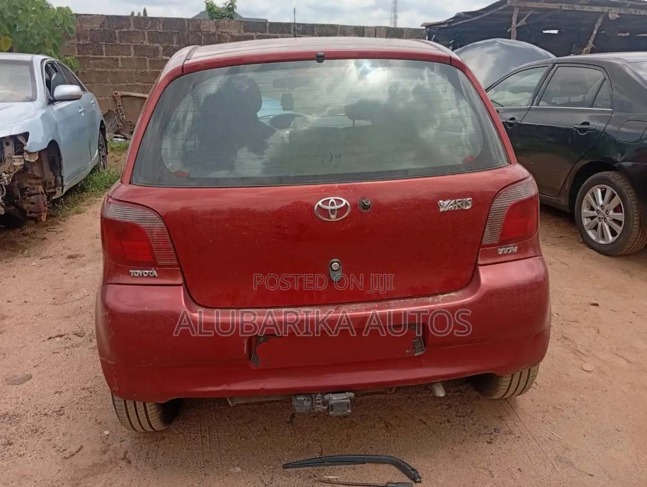 Toyota Yaris 2007 Red