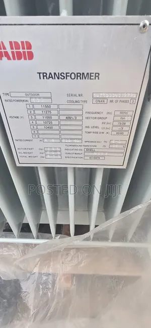 100kva 11kv Abb High Quality Electric Power Transformer
