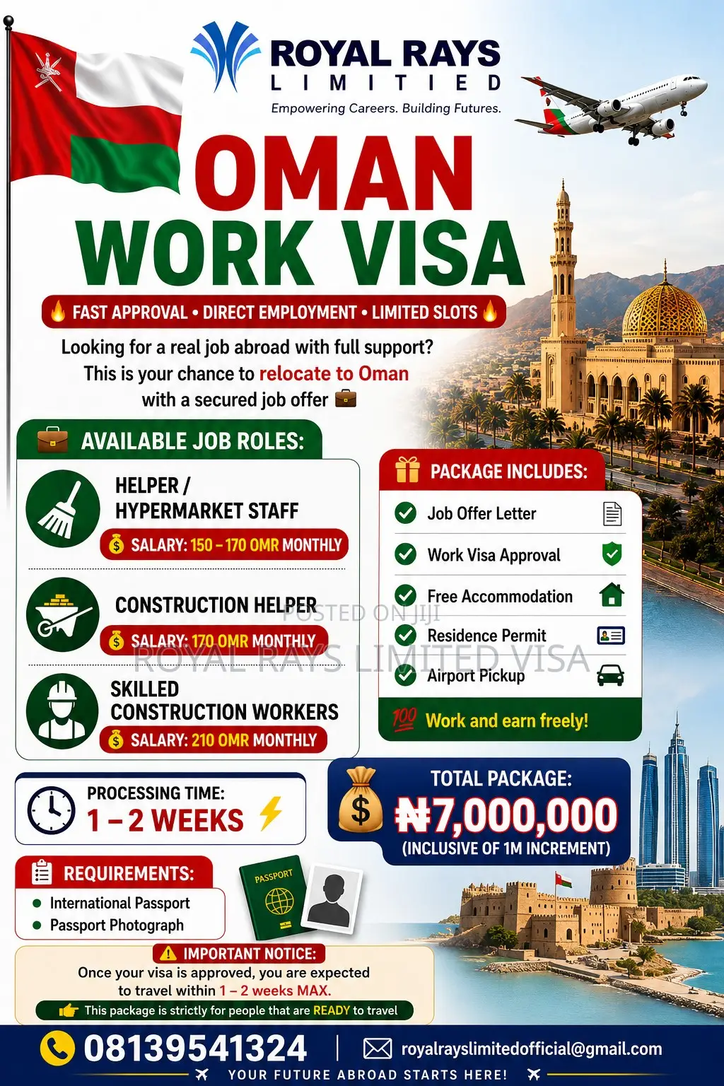 Oman Work Visa