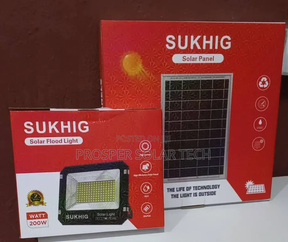 200w Sukhig Solar Flood Light