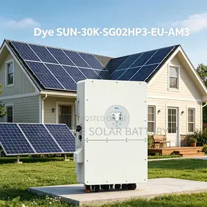 30kw Deye Hybrid Inverter | Ip65 Rated for Solar Energy Storage