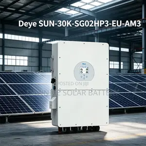 30kw 3-Phase Deye Hybrid Inverter | 97.6% Max Efficiency