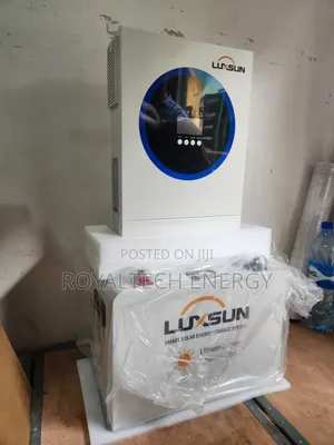Luxsun 4.2kva 24v Hybrid Inverter With 2.5kwh 24v Lithium Battery