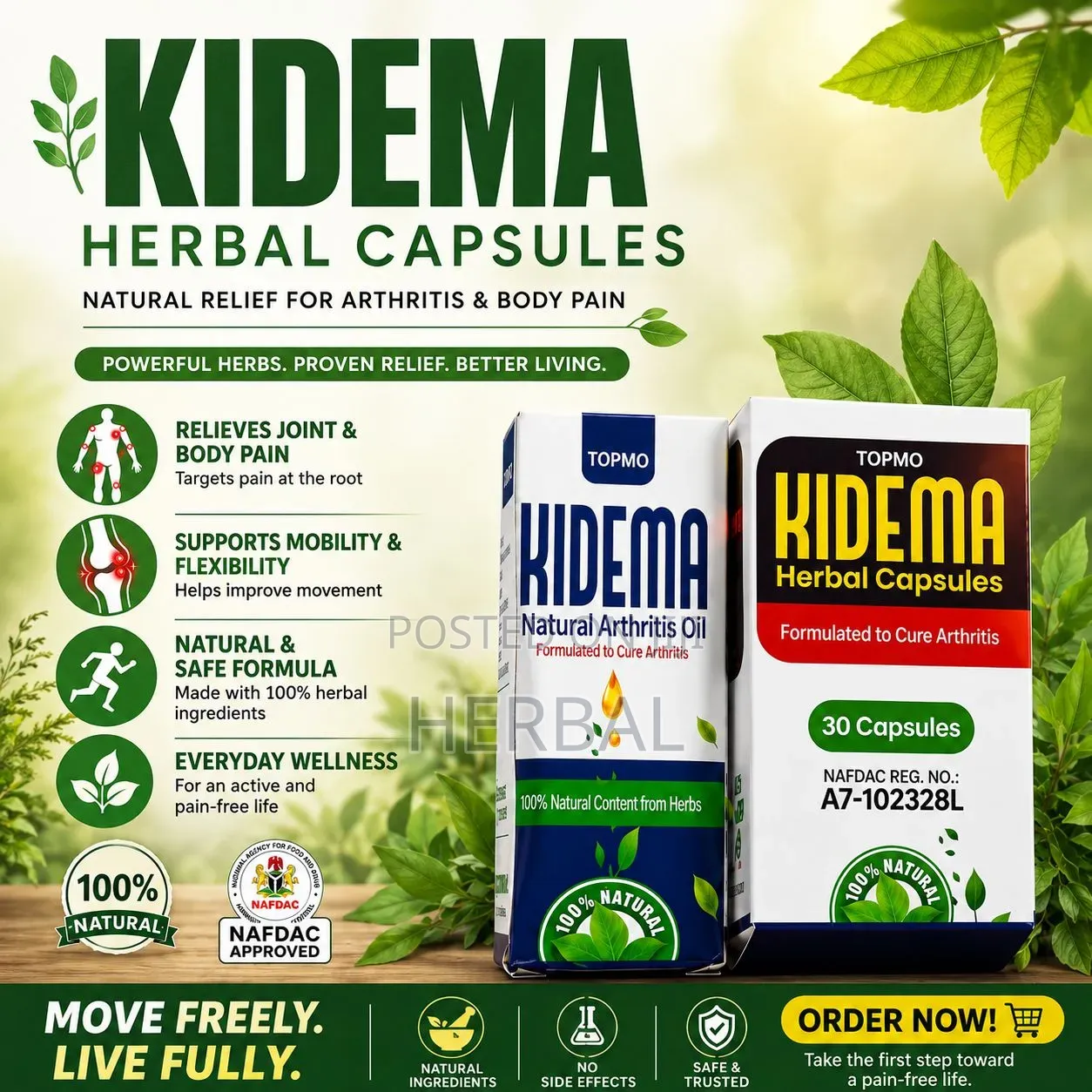 Kidema Capsule and Oil
