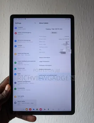 Samsung Galaxy Tab S9 FE 128 GB Gray