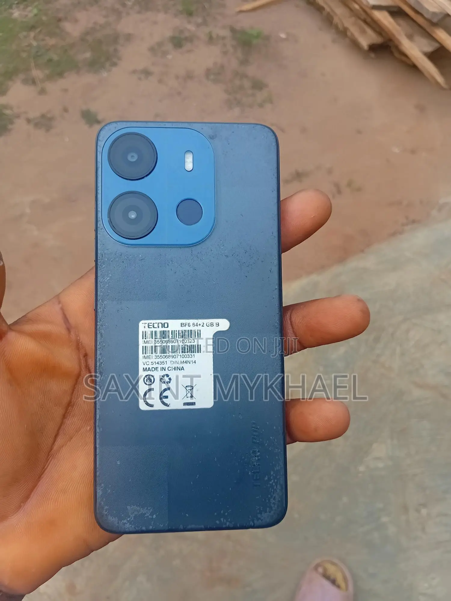 Tecno Pop 7 64 GB Blue