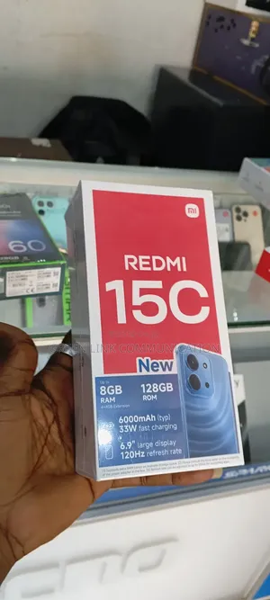 New Xiaomi Redmi 15C 4G 128 GB Red