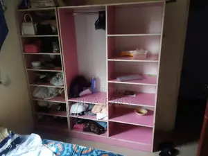 Single and Two Open Face Shelve Wardrobe