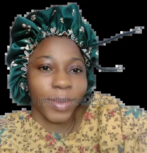 Satin Hair Bonnet.