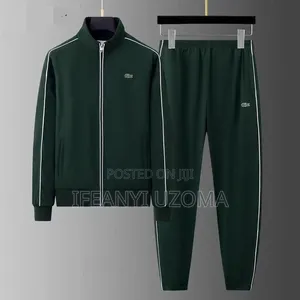 Lacoste Polyester Cotton Track Suit