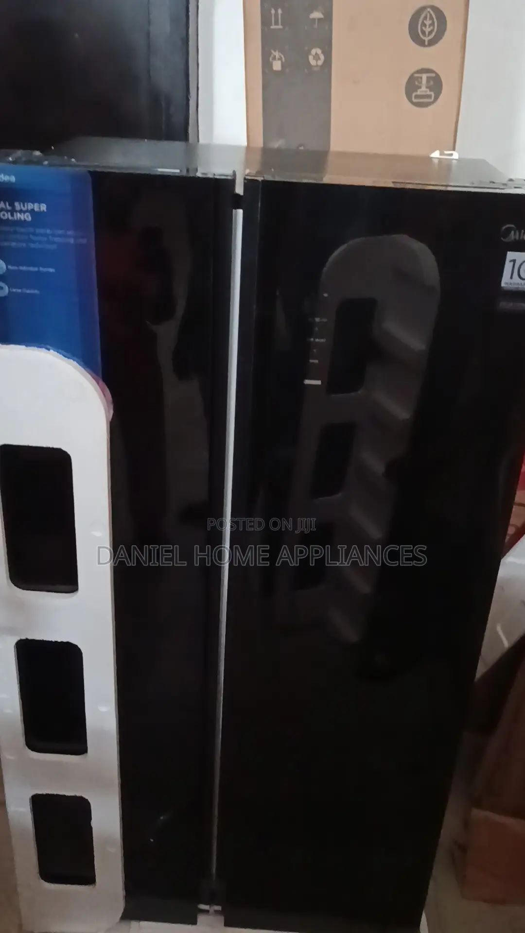 Midea Side-by-Side Refrigerator 521l