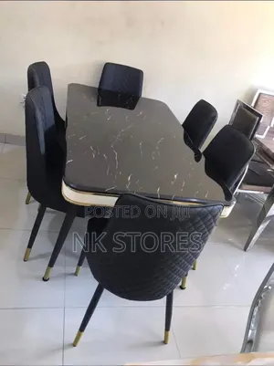 Black Dining Set
