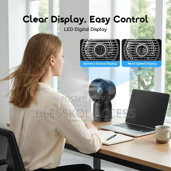 Oraimo Airdock Nova Hydrating Cooling Desktop Fan
