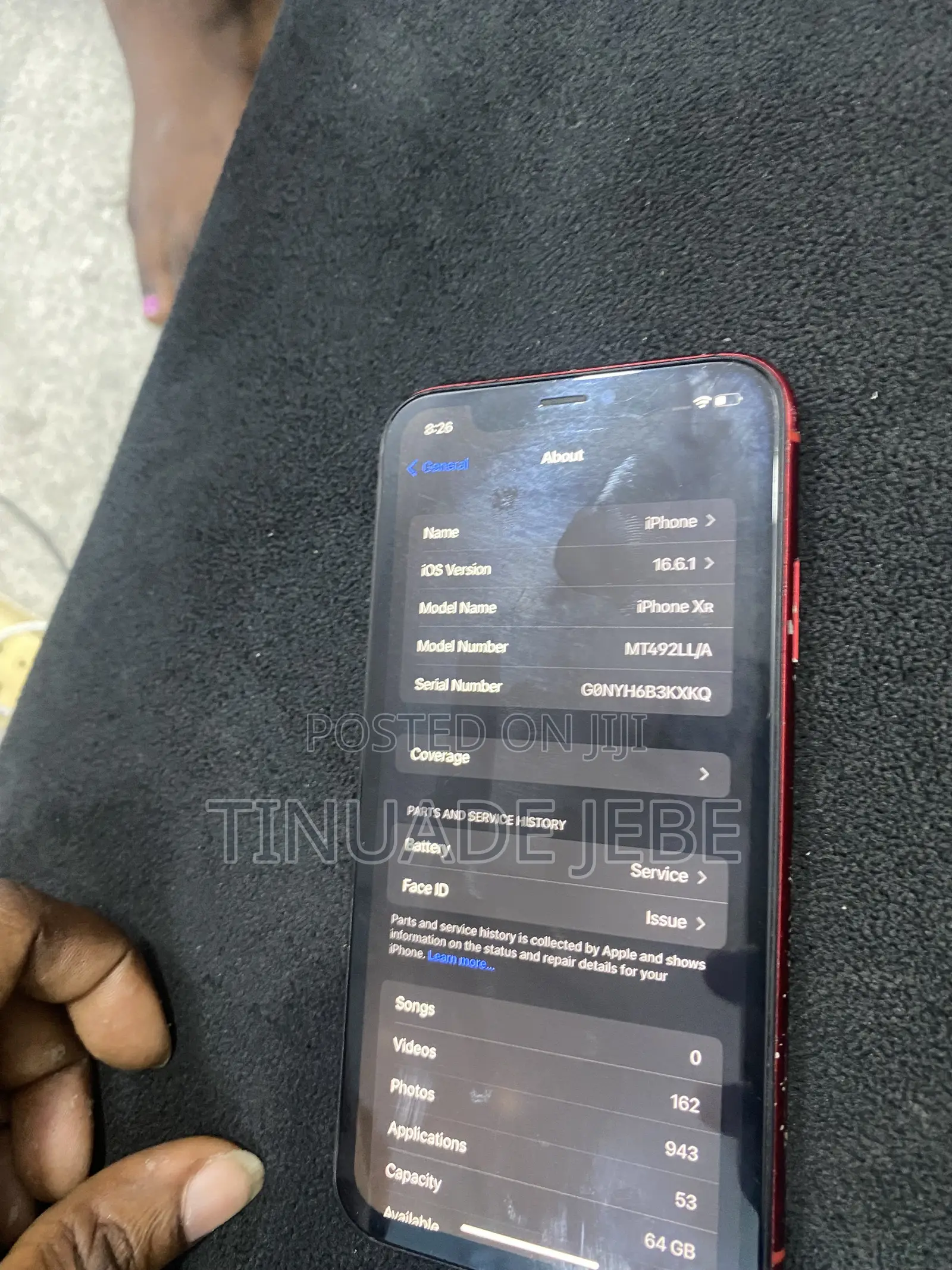 Apple iPhone XR 64 GB Red