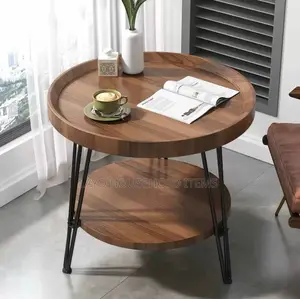 Double Small Round Coffee Table