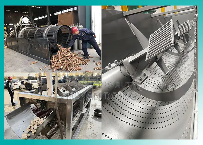 1tpd Garri Production Line Automatic Gary Processing Machine