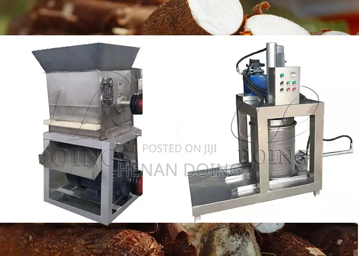 1tpd Garri Production Line Automatic Gary Processing Machine